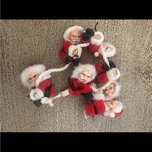 Vintage Santa Claus Ornaments